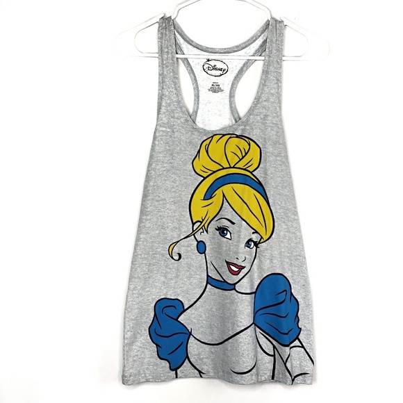 Disney Tops - Disney Cinderella Princess Graphic Tank Racerback